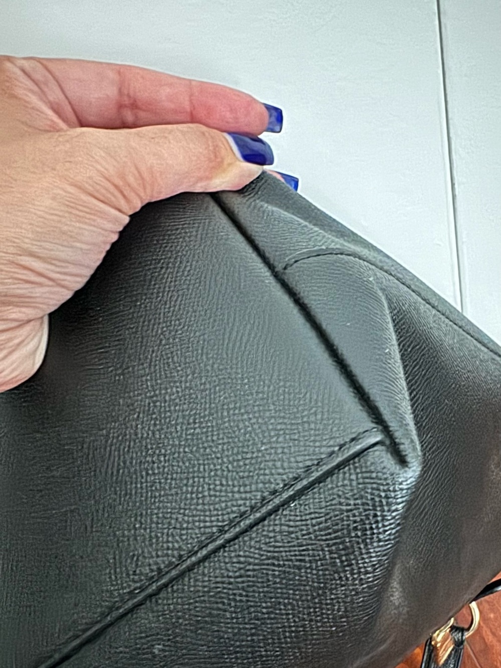 Coach Gallery Tote Bag In Black Cross Grain Leather - Picture 9 of 16